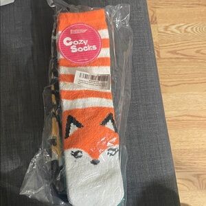 Cozy Socks Fox Design - animal 3 pairs